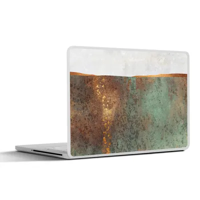 Obrázek produktu pro Nálepka na notebook - 15 palců - Abstraktní - - Zlaté