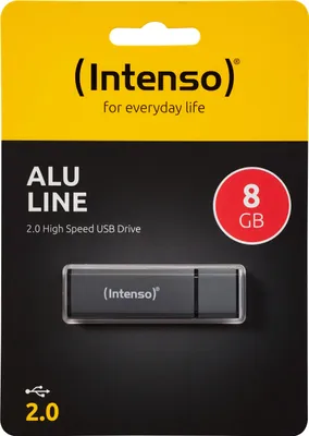 Immagine prodotto di Chiavetta USB Intenso Alu Line antracite 8 GB