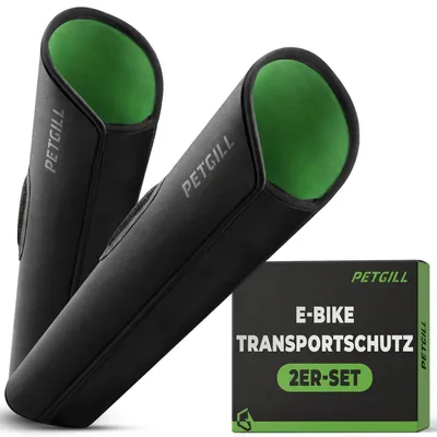 Produktbild von 2er Pack E-Bike Akku Schutzhülle Neopren – Wasserdicht, Kälteschutz, Stauraum, 30-43 cm Rahmenumfang