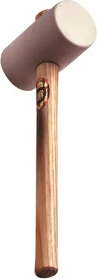 Produktbild von THOR Weissgummi Hammer, Rund Ø x l 90 x 139 mm, 1.125 g, mit Holzstiel