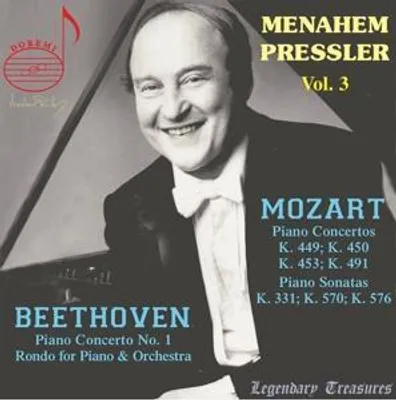 Produktbild von Pressler, M: Menahem Pressler Vol. 3