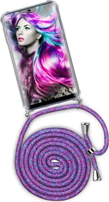 Produktbild von TWIST-Case + TWIST-Cord für Samsung Galaxy S20, Farbe:Crazy Unicorn (Silber)