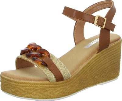 Produktbild von living UPDATED Damen-Sandalette Braun, Farbe:braun, EU Größe:40