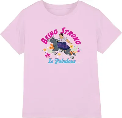 Produktbild von Encanto - "Bring Strong Is Fabulous" T-Shirt für Kinder TV3328 (116) (Pink)