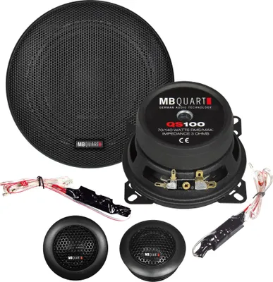 Obrázok produktu pre MB QUART Pár reproduktorov Compo-Kit 10 cm QS-100 2-pásmový systém Car Hifi