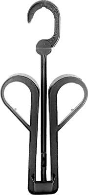 Produktbild von Schuhbügel Schuhhalter aus Kunststoff 27 cm schwarz NEU 30 Stück