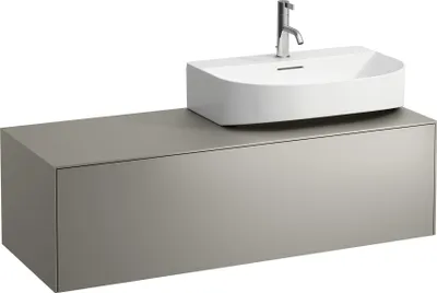 Image de Tiroir Sonar courant, 1 tiroir, convient pour lavabo H816341, H816342, découpe à droite pour lavabo, H4054530340421