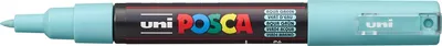 Zdjęcie produktu dla POSCA PC-1MC, Wodny, Zielony, Wielobarwny, 1 kol., Ekstra cienki, Atrament na bazie wody, Końcówka pociskowa