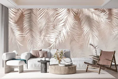 Obrázok produktu pre DECO WALLS fototapeta detská izba listy - výnimočná odolnosť XXL 260x390 cm
