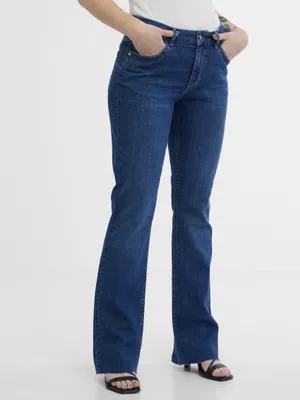 Obrázek produktu pro Tmavě modré dámské bootcut džíny 36