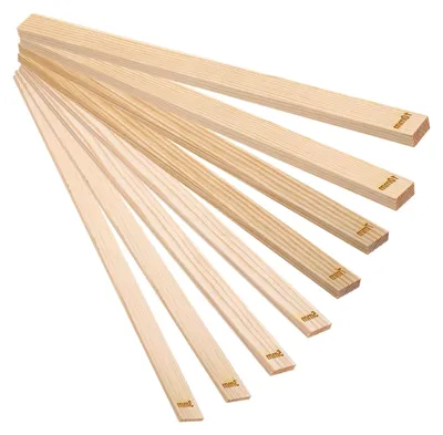 Produktbild von 8 Stück Holzführungen für Töpferunterricht, 13" x 0,8"