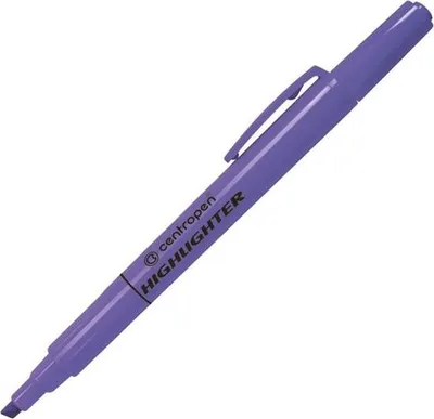 Zdjęcie produktu dla Zvýrazňovač Centropen 8722, 1-4 mm, klínový hrot, fialový