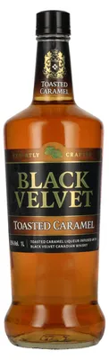 Produktbild von Black Velvet TOASTED CARAMEL Flavored Whisky 35% Vol. 1l