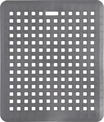 Produktbild von Wüllner+Kaiser 4115.002 Spülbeckenmatte eckig, 27 x 31,5 cm, grau