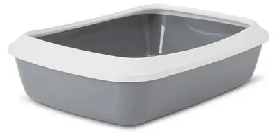 Zdjęcie produktu dla SAVIC IRIZ Stojak na odpady z deską - 42 cm - szary