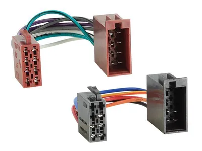 Produktbild von ACV 1320-02, ISO 8-Pin + ISO 5-Pin, Mehrfarbig