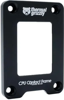 Zdjęcie produktu dla Thermal Grizzly TG-CF-I13G, Zestaw do modernizacji ramy, Aluminium, Czarny, LGA 1700, Niemcy