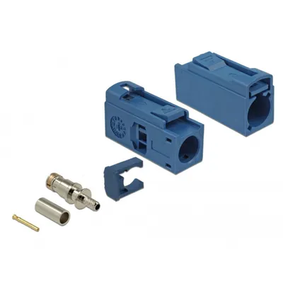 Produktbild von Delock FAKRA C Buchse 25 mm (lang) zum Crimpen