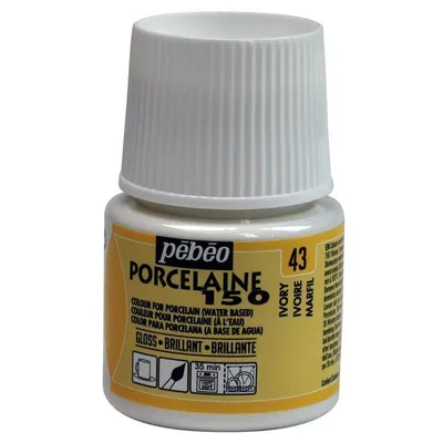 Produktbild von Pebeo Porcelaine 150, 45 ml, 43 Elfenbein