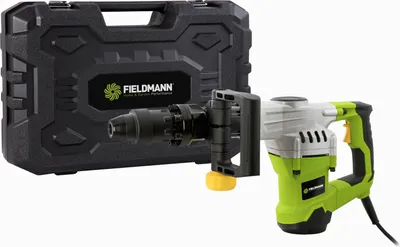 Obrázek produktu pro FIELDMANN FDBK 201301-E Bourací kladivo, napětí 230 V/ 50 Hz, příkon 1300 W, SDS-Max, síla úderu 0 – 3600/ min./ 15 J, 1 ks jednobodový majzlík 18 x 320 mm