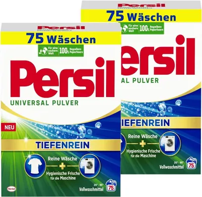 Produktbild von Persil Universal Pulver, 2 x 75 WL