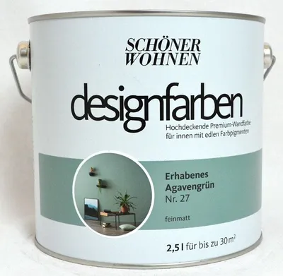 Produktbild von Designfarbe Erhabenes Agavengrün Nr. 27 2,5 l