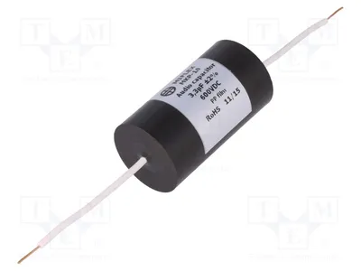 Produktbild von 1x Kondensator: Ø28x51mm 3,3uF -25÷85°C MKP10H533G-C -okondensatoren 600VDC 2%