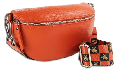 Produktbild von Toscanto Leder Tasche Gürteltasche orange OTTM808GO