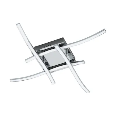Immagine prodotto di Plafoniera LED cromo bianco Valmora