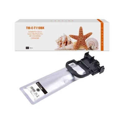 Produktbild von black Tinte/Druckpatrone 4.2-C13T11D140 kompatibel mit Epson C13T11D140 [ T11D1 ]  Seiten: 5.000