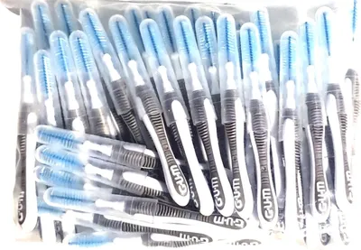 Immagine prodotto di GUM TRAV-LER scovolini interdentali grigi da 2,0 mm - 50 pezzi in busta