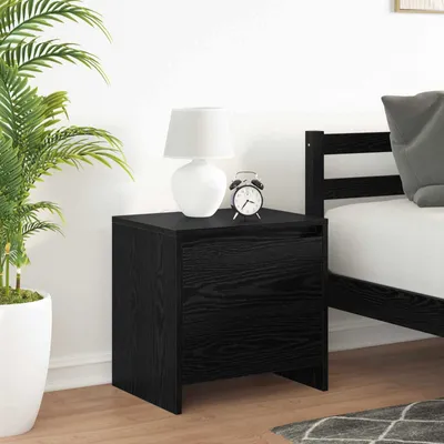 Imagen del producto de vidaXL Mesita de noche, color , aspecto de roble, 45 x 34 x 44,5 cm, material de madera