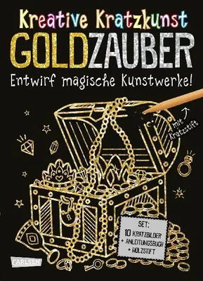 Produktbild von Kratzbilder für Kinder: Kreative Kratzkunst: Goldzauber