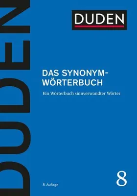 Immagine prodotto di Duden - Das Synonymwörterbuch