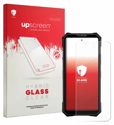 Produktbild von upscreen Schutzglas für Doogee V50 Pro Schutzfolie Panzer Folie Glas Display Schutz klar