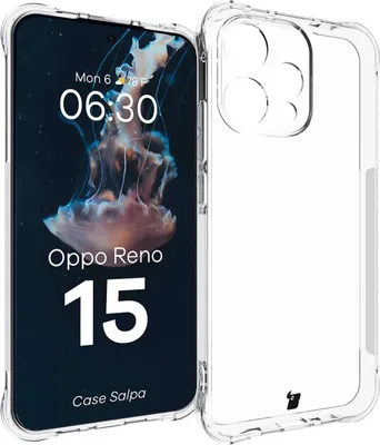 Produktbild von Flexible Handyhülle für Oppo Reno 15, Bizon Case Salpa, Transparent