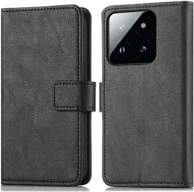 Zdjęcie produktu dla imoshion Luxe Bookcase dla Xiaomi 14T - czarny