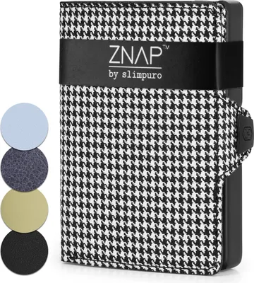 Image de Slimpuro Porte Carte Airtag Apple, Portefeuille Homme Cuir avec Blocage RFID, Porte Carte Bancaire Sécurisé avec Compartiment, Etui Anti RFID, Portefeuilles et Porte-cartes, Porte Monnaie Homme Femme