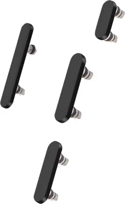 Obrázok produktu pre Clappio, tlačidlá napájania a hlasitosti pre iPhone 16 Pro Max, čierne