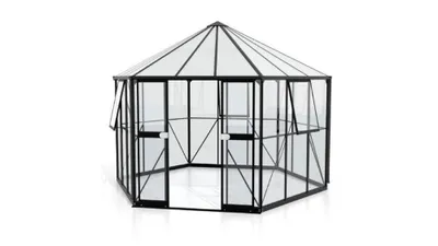 Produktbild von Vitavia Gewächshaus "Galaxis 9000" schwarz