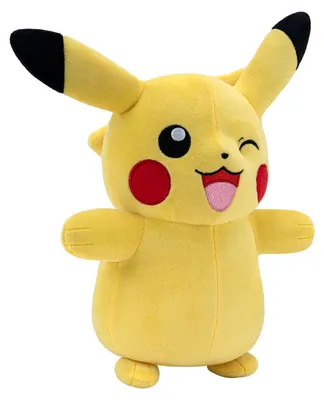 Productafbeelding van Pokémon Pikachu knuffel, officiële gelicentieerde zachte pluche knuffel, 30 cm