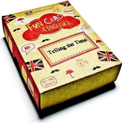 Produktbild von Fun Card English Telling the Time - Paweł Dwornik (Spiele, Bildung auf Englisch)