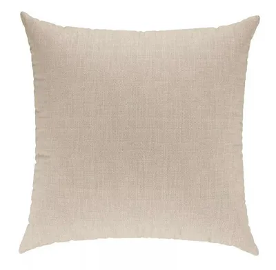 Produktbild von sunnypillow Dekokissen für Gartenmöbel, Palettenmöbel - Deko Kissen mit Reißverschluss 50 x 50 cm - Sofakissen mit Füllkissen - Kissen für Couch - Bequeme Zierkissen Cremefarben