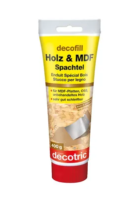Produktbild von Decotric Holz- und MDF Spachtel 400 g