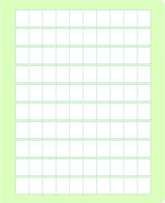 Obrázek produktu pro 10x FORMATI 060561067 R.7 Quart 20 listů 80g/sqm 15x20mm kostkované