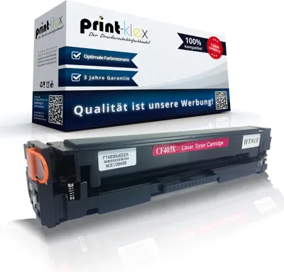 Produktbild von kompatible Tonerkartusche Magenta CF403X für HP Color LaserJet Pro M250 Series Pro M252 dw Pro M252 n Pro M270 Series Pro M274 dn Pro M274 n Pro M277 dw Pro M277 n CF403A CF 403X Rot - Office Plus Serie