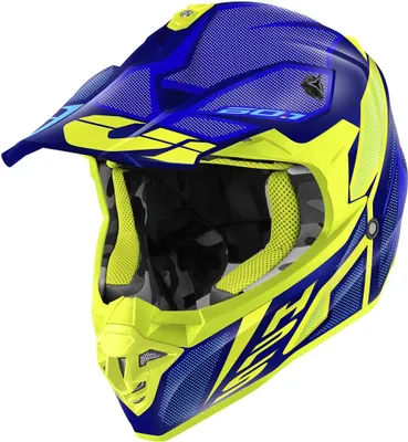 Obrázek produktu pro Motokrosová přilba GIVI 60.1 Invert Blue Yellow velikost XL