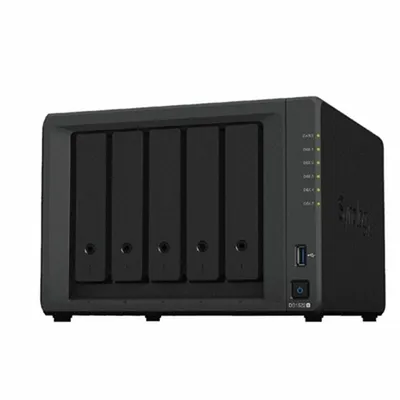 Obrázok produktu pre Synology DiskStation DS1522+ NAS a úložný server Tower AMD Embedded R-Series SoC R1600 8 GB DDR4 0 TB DiskStation Manager Black