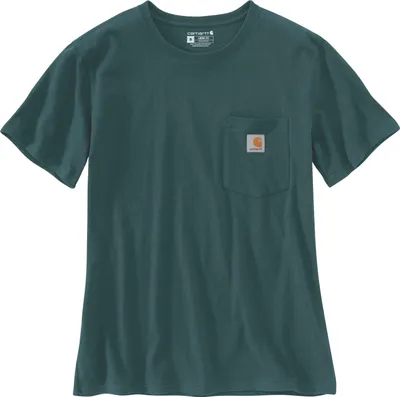 Produktbild von Carhartt Workwear Pocket Original Fit Kurzarm-t-shirt Grün M Damen Grün M