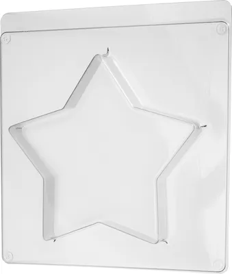 Produktbild von Rayher Gießform Stern Frost- und Hitzebeständig 60.0 °C Ø 21,5 cm